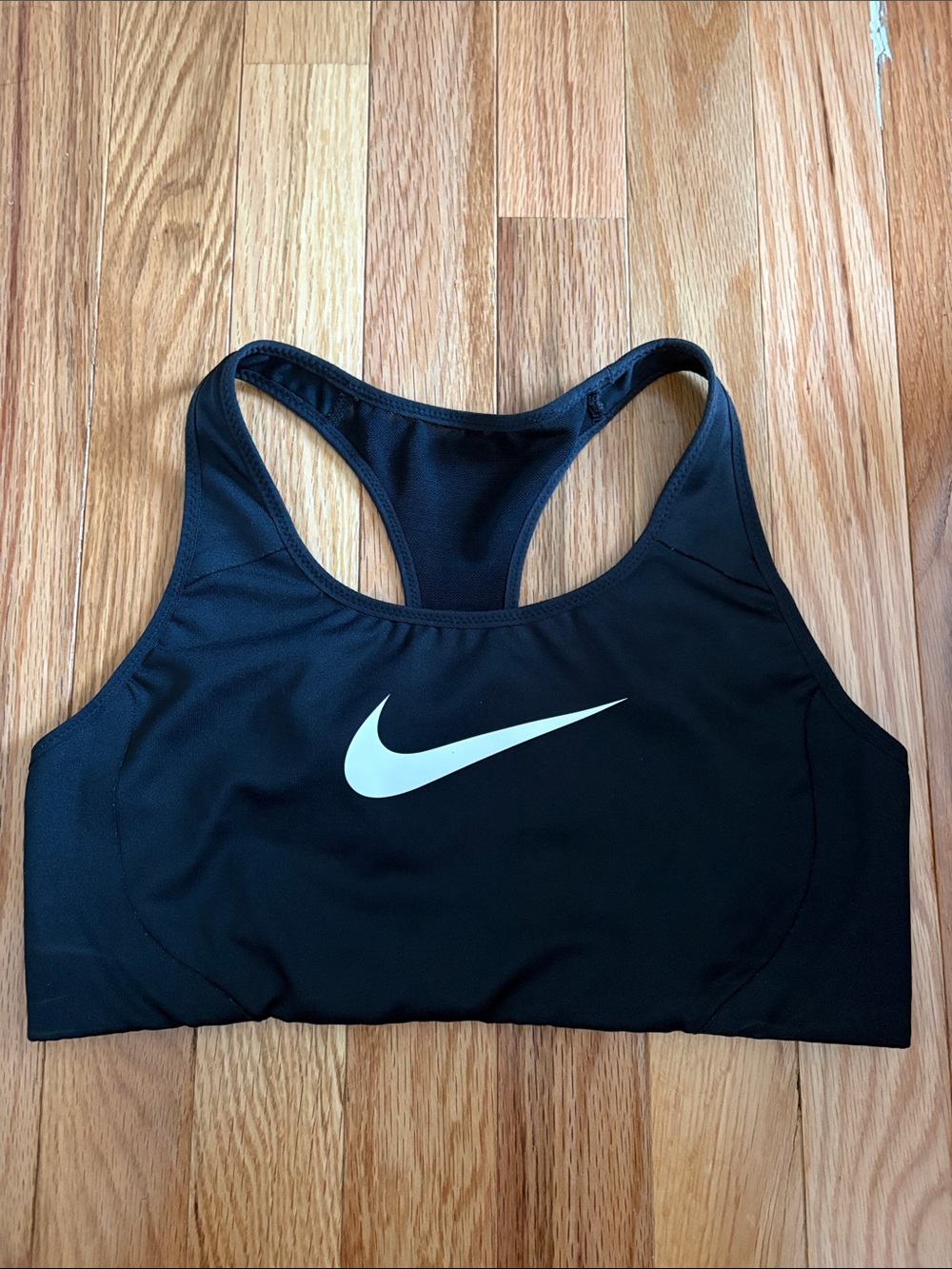 Nike women’s black not padded sports bra Medium